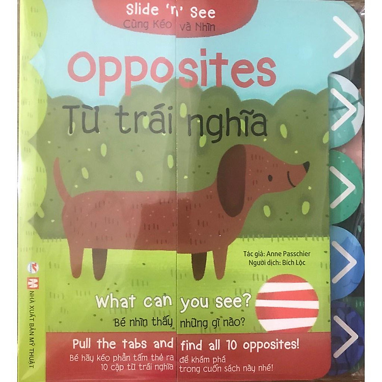 Combo tương tác Song ngữ - Slide and see cho bé học Tiếng Anh - Ảnh 3