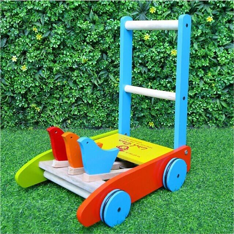 Xe tập đi con gà cao cấp - Giao mẫu ngẫu nhiên