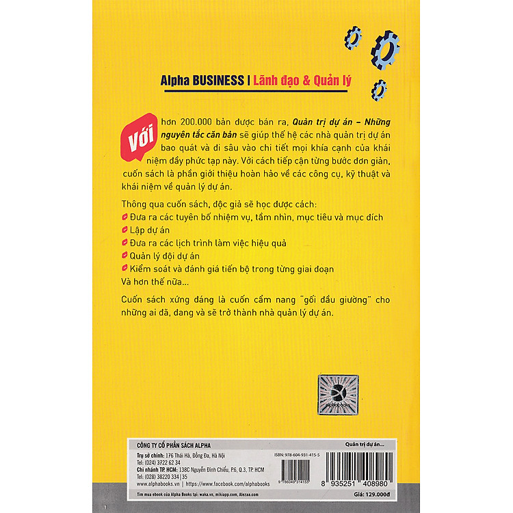 Quản Trị Dự Án - Những Nguyên Tắc Căn Bản (Tái Bản) - Ảnh 2