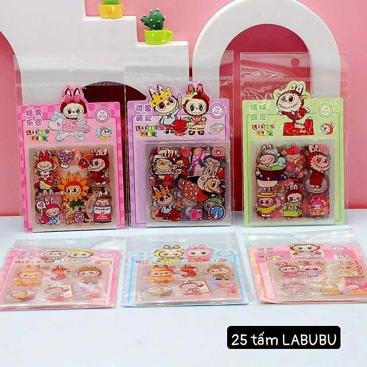 Túi Sticker Sanrio (25 tờ)