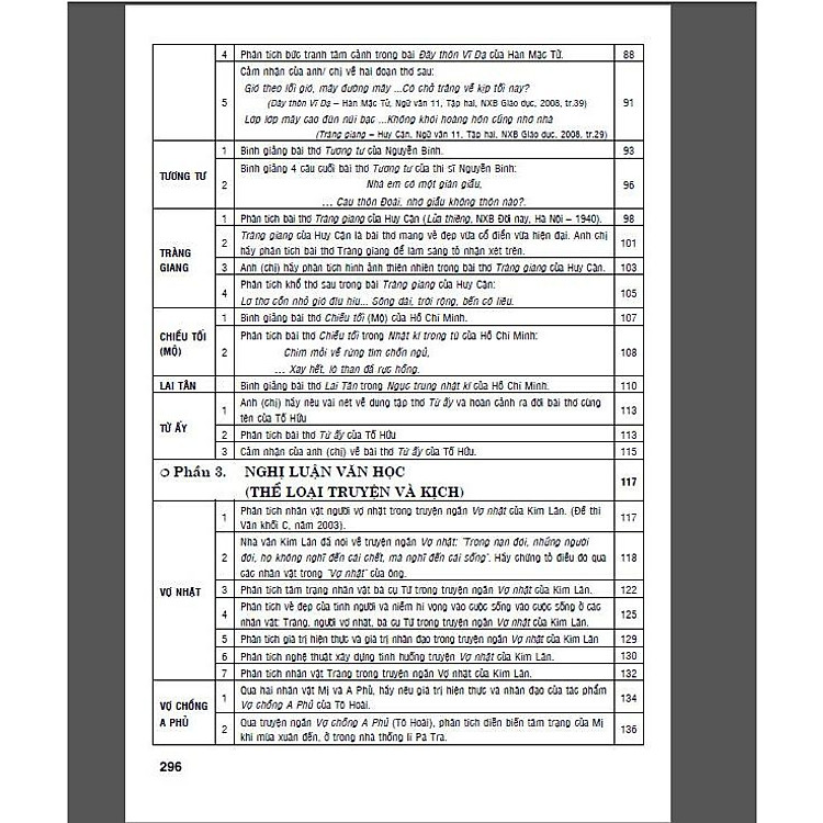 Cẩm Nang Ôn Luyện Môn Văn (Thi THPT Quốc Gia) - Ảnh 7