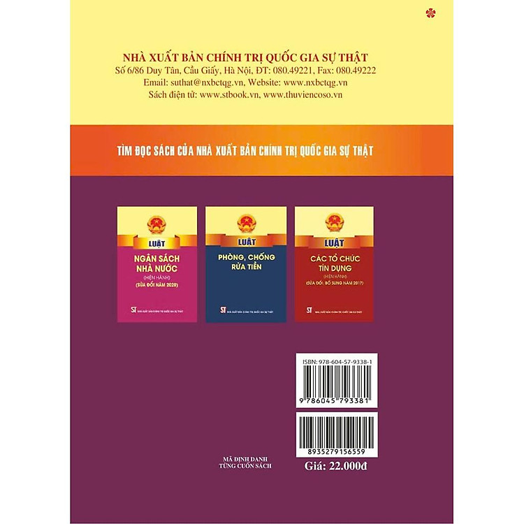 Luật Ngân Hàng Nhà Nước Việt Nam (Hiện Hành) (Sửa Đổi, Bổ Sung Năm 2022) - Ảnh 2