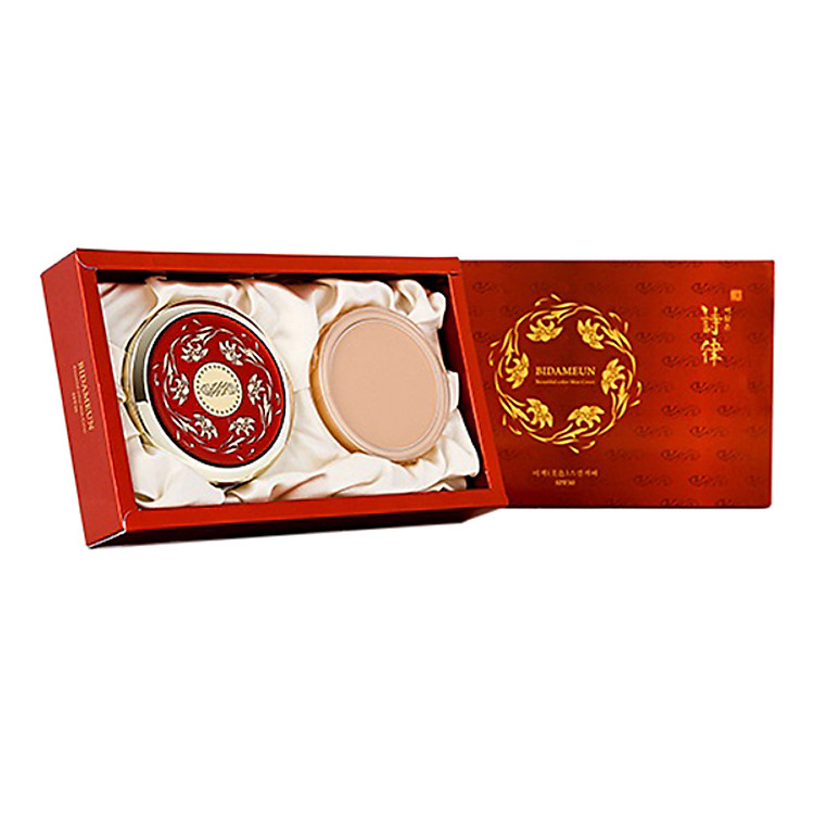 Phấn Tươi Đa Năng Che Khuyết Điểm Cao SPF30 Số 21 & 23 Bidameun (15g + REFILL 15g)