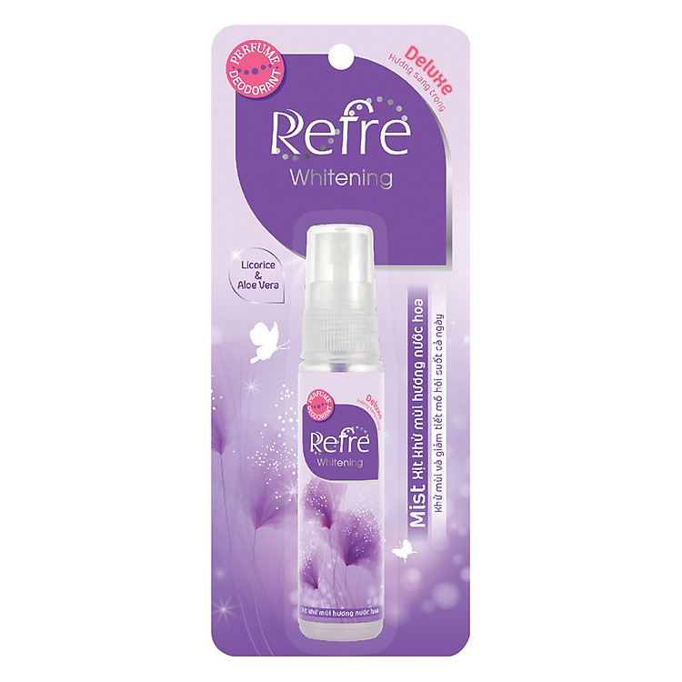Xịt Khử Mùi Dưỡng Trắng Hương Nước Hoa Refre Whitening Deluxe Hương Sang Trọng (30ml)