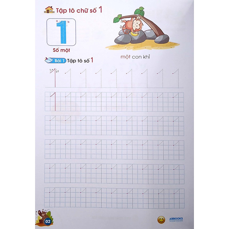 Tủ Sách Chồi Non Chăm Học - Vở Tập Tô Chữ Số (Tái Bản Lần 5) - Ảnh 5