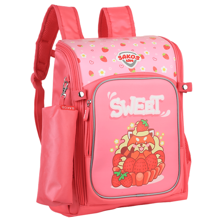 Balo Học Sinh SAKOS KID BINGO - Pinky Fire Fox - Ảnh 4