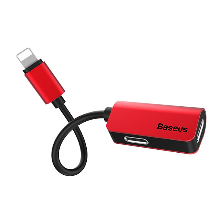 Bộ Chia Cổng Lightning 1 Thành 2 Cho iPhone 7/8/X Baseus