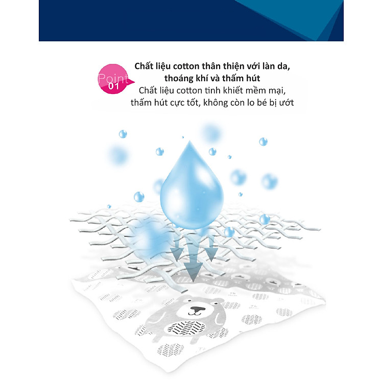 Yếm Vải Tam Giác Cho Bé - Set 2 Chính hãng Ưu đãi - Hình ảnh 5