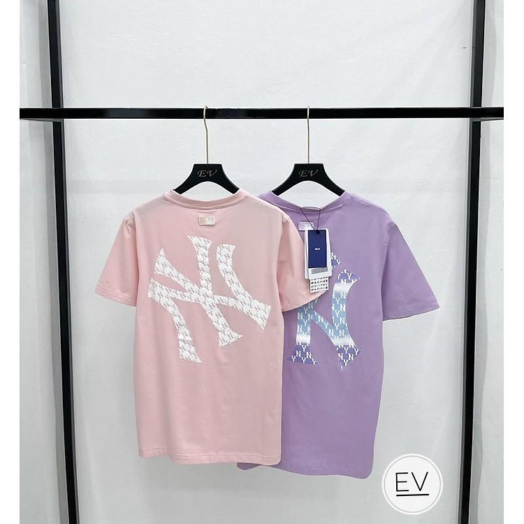 ÁO PHÔNG HỒNG N.Y IN LƯỚI SAU LỮNG CHO NỮ