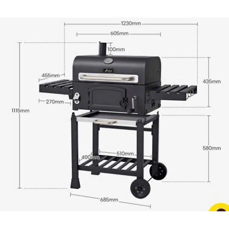 BẾP NƯỚNG THAN BBQ SITO 2024 Hàng chính hãng