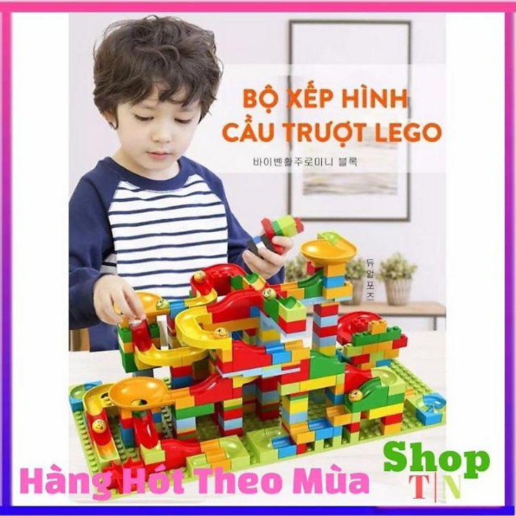 LEGO CẦU TRƯỢT THẢ BI ( LOẠI 206 CHI TIẾT)