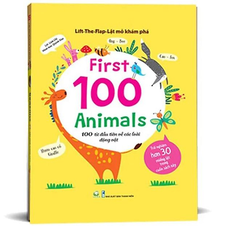 Lift-The-Flap – Khám Phá 100 Từ Đầu Tiên Về Các Loài Động Vật