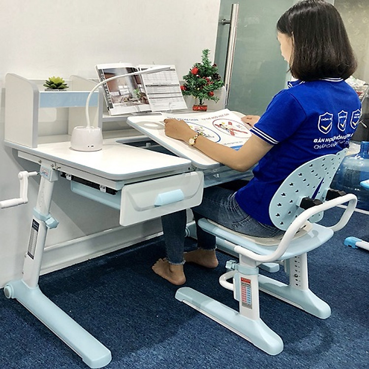 Bộ bàn ghế học thông minh chống gù trẻ em 1m JD-5100