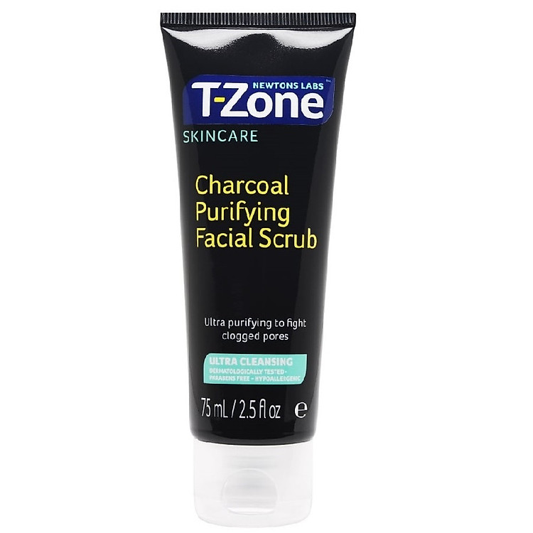 Tẩy Tế Bào Chết T-Zone Charcoal Purifying Facial Scrub 75ml