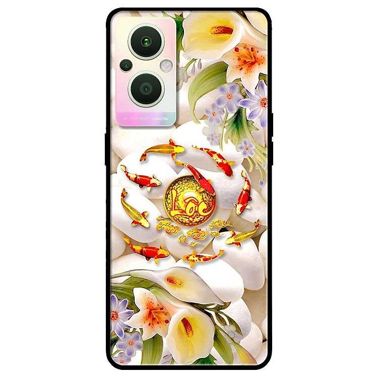 Ốp lưng dành cho Oppo A16K - Oppo A36 / A76 - Oppo Reno 7z 5G mẫu Lộc Koi