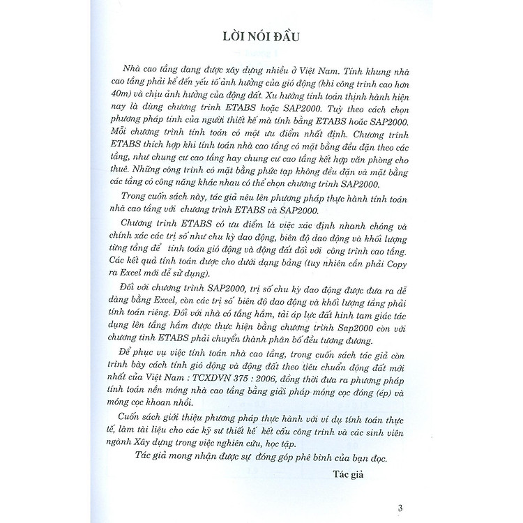 ETABS và SAP 2000 Thực Hành Tính Toán Nhà Cao Tầng - Ảnh 3