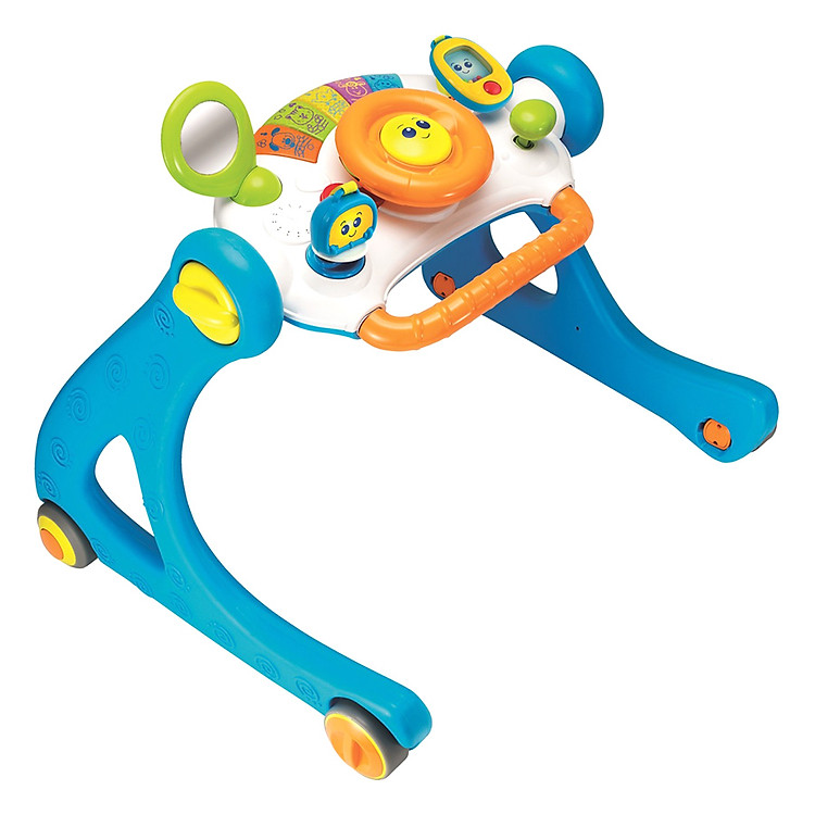 Kệ Chữ A Kết Hợp Bàn Tập Đứng, Xe Tập Đi 5 In 1 Winfun 0846