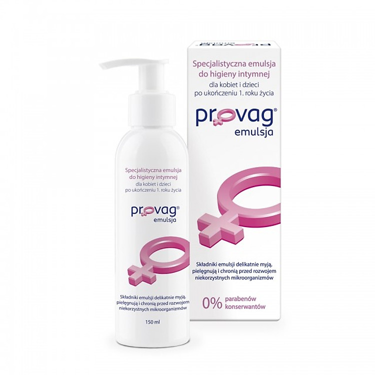 Dung dịch vệ sinh phụ nữ Provag Emulsion