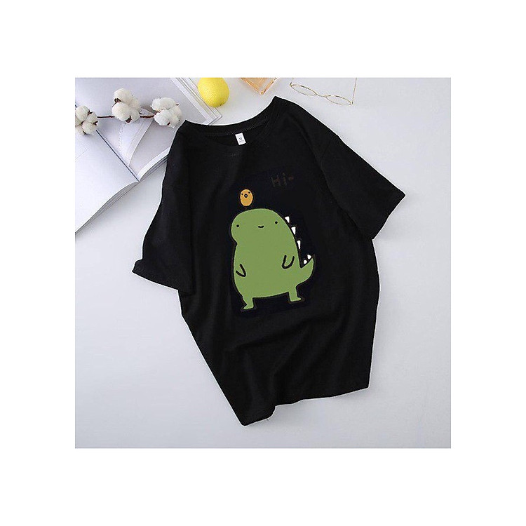 Áo Thun Form Rộng Tay Lỡ Hình Khủng Long