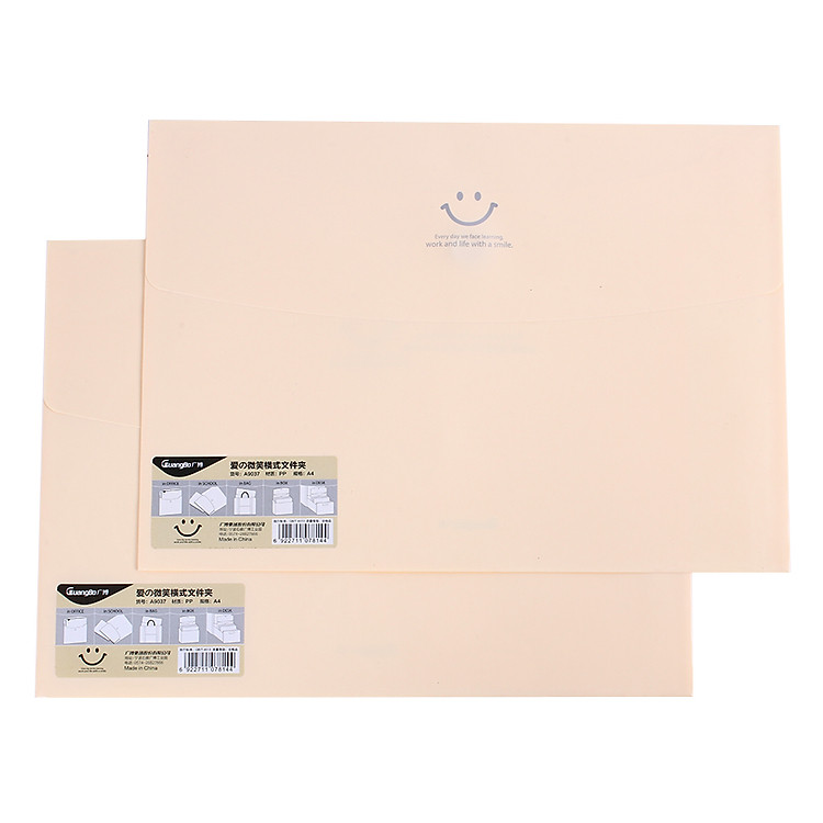 Bìa Nút Dán Guangbo A4 9037 (2 cái)