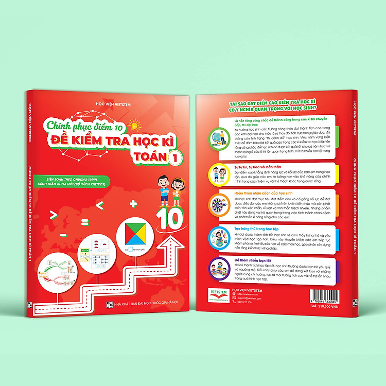 Chinh phục điểm 10 đề kiểm tra học kì Toán 1 (Kết nối tri thức) - Ảnh 3