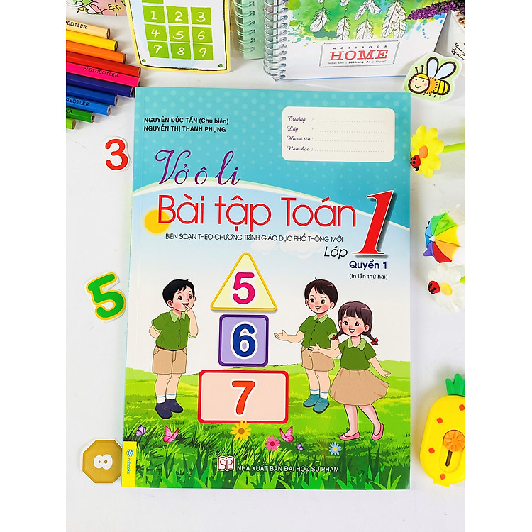 Vở Ô Li Bài Tập Toán Lớp 1 - Quyển 1 - Ảnh 3