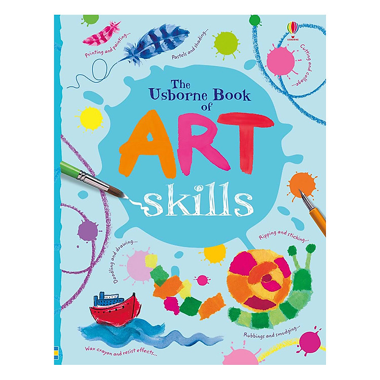 Sách thiếu nhi tiếng Anh - Usborne Art Skills