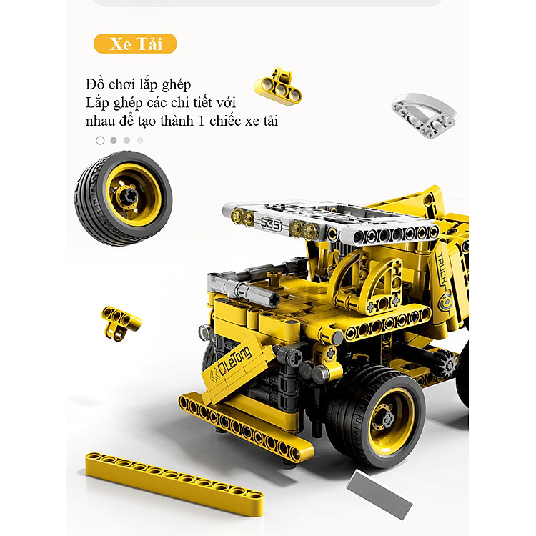 Bộ Đồ Chơi Lắp Ghép Xe Tải BABYBOSS Chính hãng Giá rẻ - Hình ảnh 3
