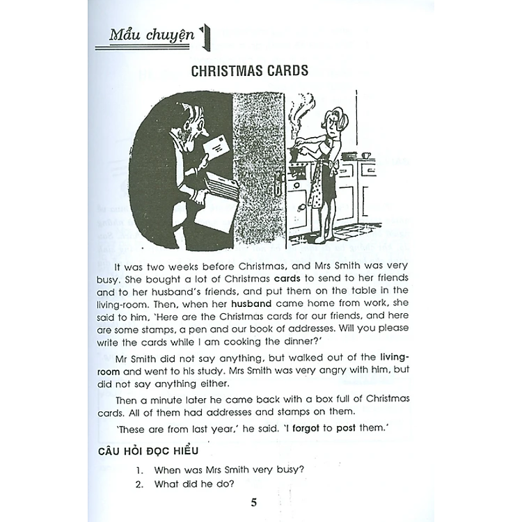 Học Tiếng Anh Qua 86 Mẩu Chuyện Cười Song Ngữ Anh - Việt (Trình Độ Sơ Cấp) - Ảnh 3