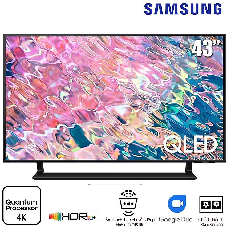 Smart Tivi QLED Samsung 4K 43 inch QA43Q60BAKXXV - Hàng Chính Hãng