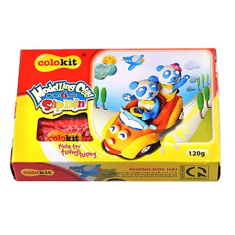 Sáp Nặn Học Tập Thiên Long MC-021 (6 màu)