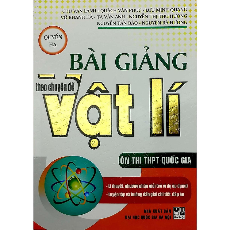 Bài Giảng Theo Chuyên Đề Vật Lí - Quyển Hạ - Ôn Thi THPT Quốc Gia - Ảnh 7