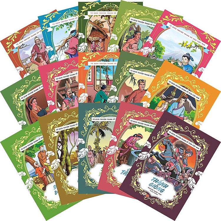 Combo 15 Cuốn: Tủ Sách Truyện Tranh Cổ Tích Việt Nam (Huy Hoàng)