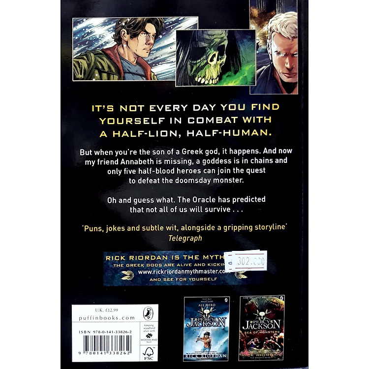 Percy Jackson and the Titan's Curse: The Graphic Novel (Book 3) - Ảnh 3