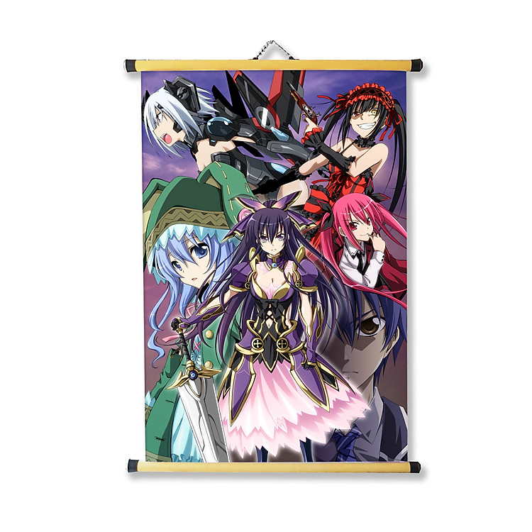 Tranh treo vải - hình Anime - Date A Live