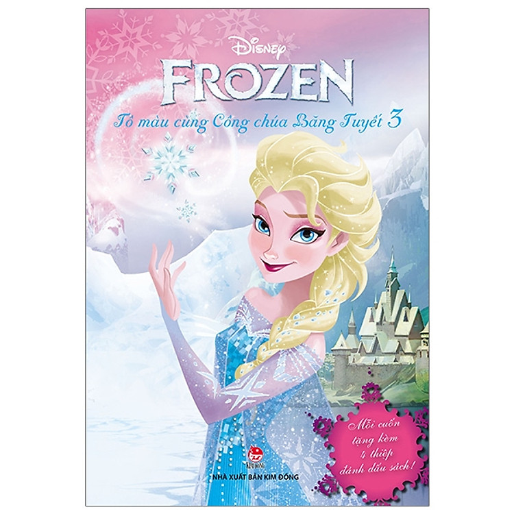 Sách Frozen - Tô Màu Cùng Công Chúa Băng Tuyết (Quyển 3) (Tái Bản 2019)