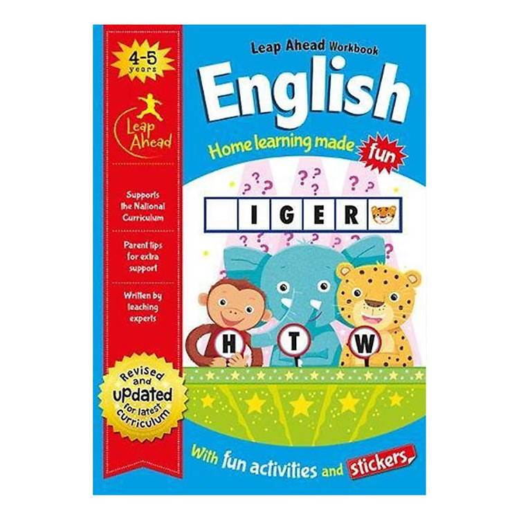 Sách Leap Ahead: 4-5 Years English