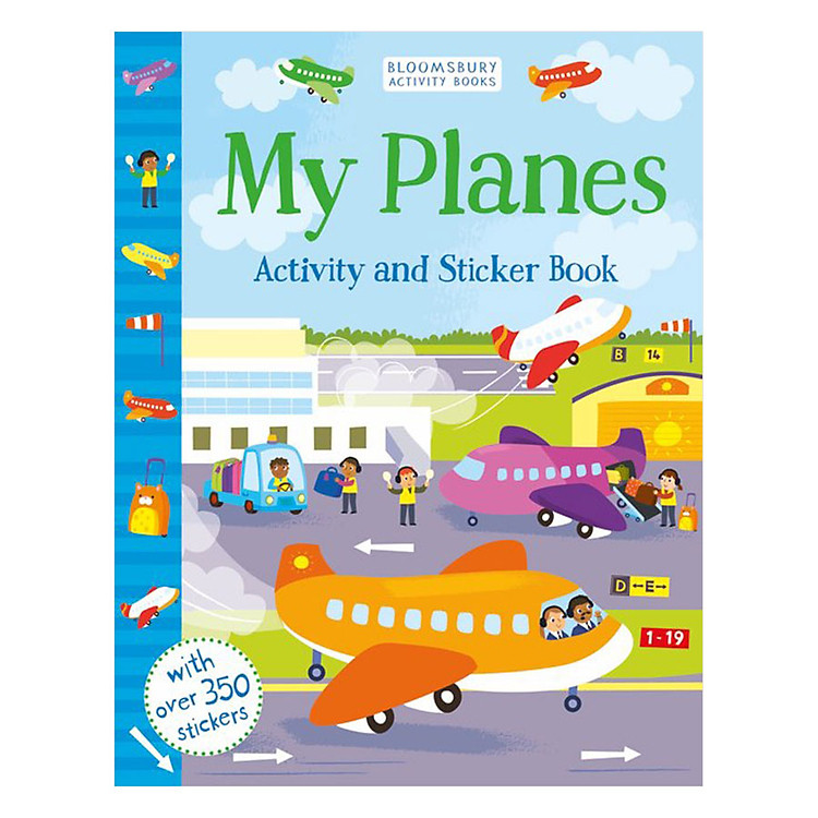 Sách My Planes Activity And Sticker Book