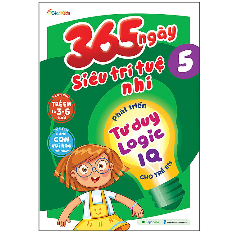 365 Ngày Siêu Trí Tuệ Nhí – Phát Triển Tư Duy Logic IQ Cho Trẻ Em 5