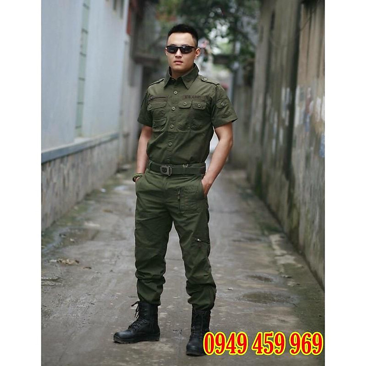 Quần Áo Lính - Bộ Quần Áo Lính Mỹ Xịn