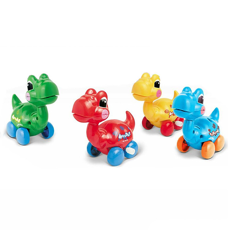 Xe Mô Hình Khủng Long Dễ Thương (04 chiếc) - Ảnh 5
