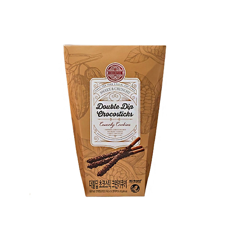 Bánh Que Dài Phủ Socola Hạt Giòn No Brand 162g - Emart VN