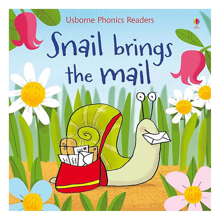 Sách Usborne Snail brings the mail