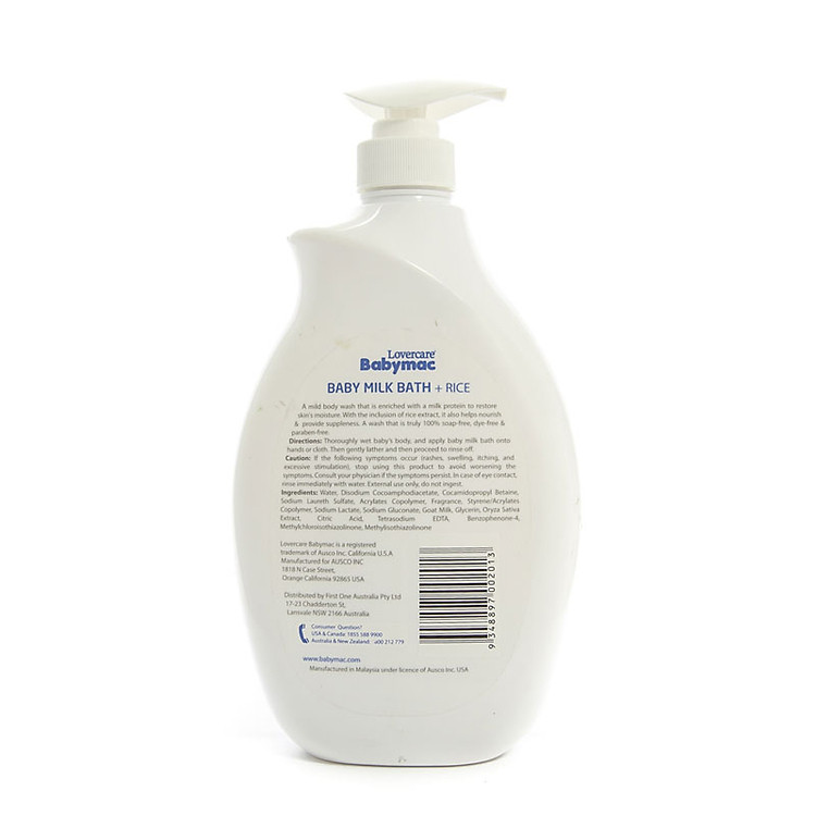 Mua Sữa Tắm Em Bé Babymac 1L Chính hãng Tiết kiệm - Hình ảnh 3