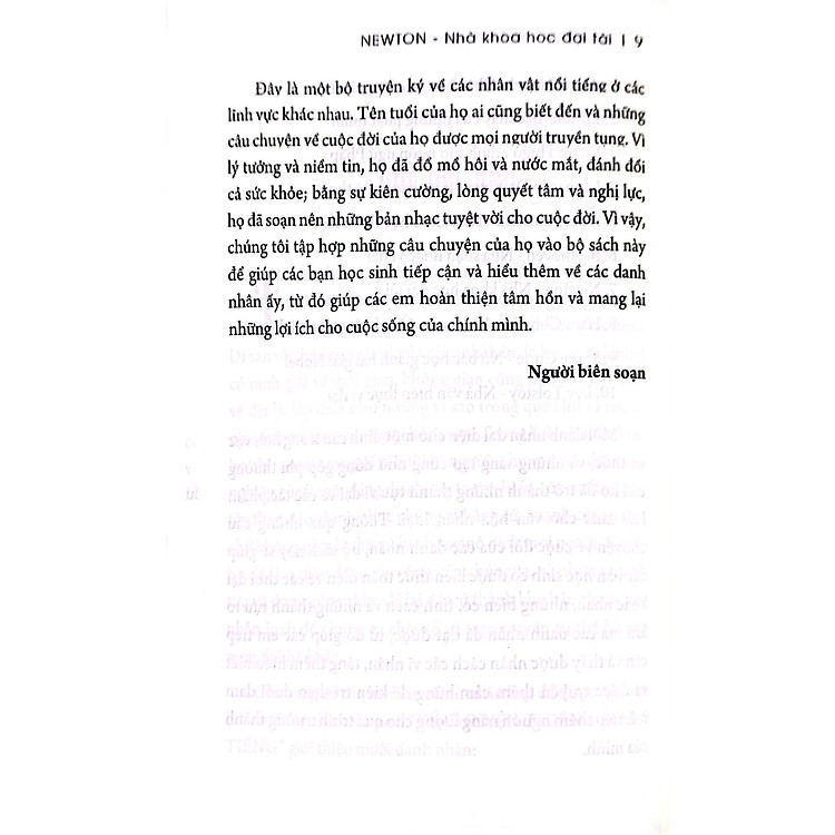 Kể Chuyện Thiên Tài Nổi Tiếng - Newton - Nhà Khoa Học Đại Tài - Ảnh 6