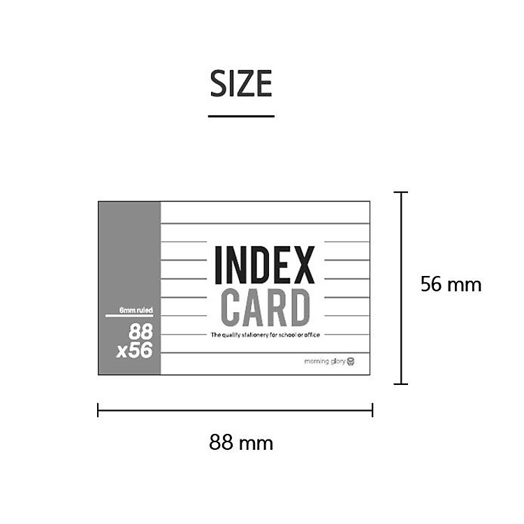 Thẻ Học Từ Vựng Giấy Kháng Khuẩn (88 x 56 mm) - Morning Glory 23035-89291 - Ảnh 6