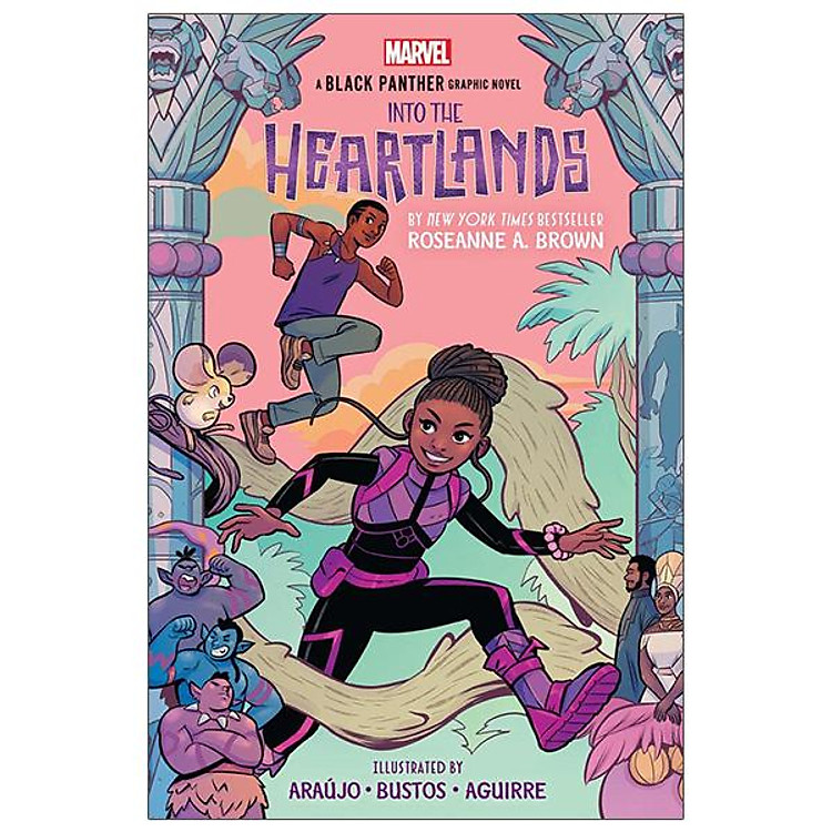 Sách ngoại văn: An Original Black Panther Graphic Novel: Shuri And T'challa: Into The Heartlands