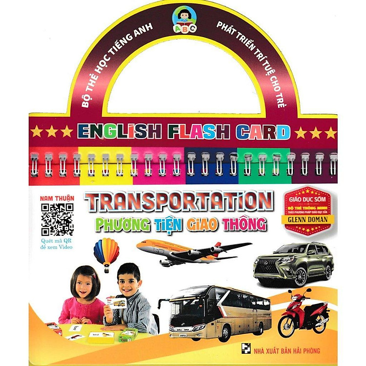 Bộ Thẻ Học Tiếng Anh – Phát Triển Trí Tuệ Cho Trẻ – Phương Tiện Giao Thông