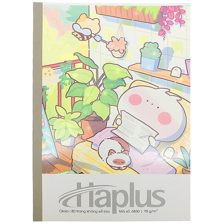 Tập Haplus Olala - Kẻ Ngang (80 trang, 70gsm) - Ảnh 2