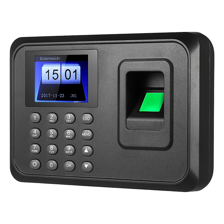 Máy Chấm Công Vân Tay (Phích Cắm EU)